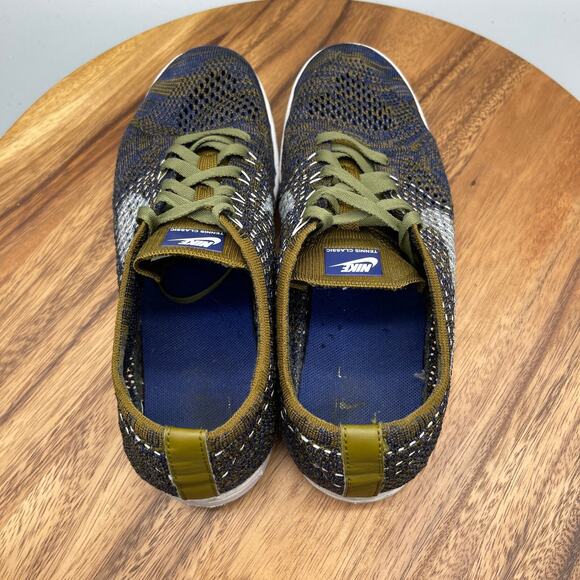 Nike Tennis Classic Ultra Flyknit Shoes Womens 9 Blue Running Athletic Comfort - Picture 5 of 8